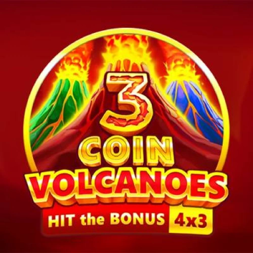 Win explosive cash prizes in the 3 Coin Volcanoes slot at Level Up.