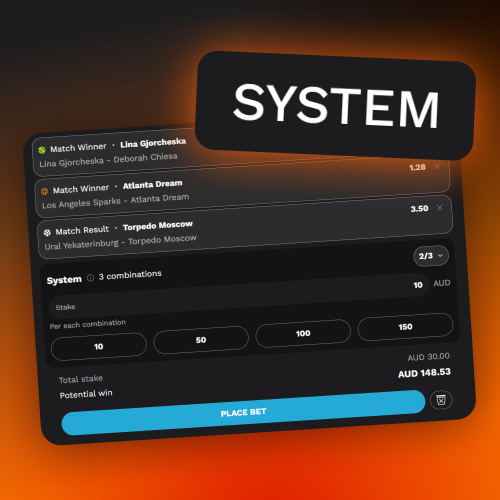 Create high-yield multi-bets and accumulator slips easily at Level Up.